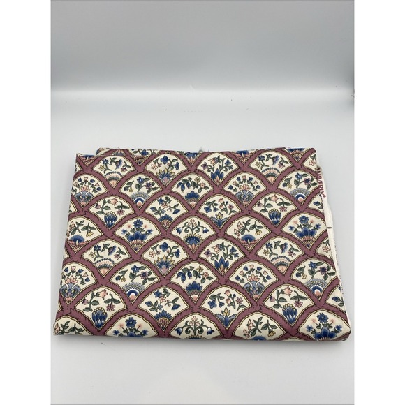 Newcastle Waverly Screen Print for Brandywine Fabric Designs 2.22 yds‎ USA Mauve - Picture 2 of 8